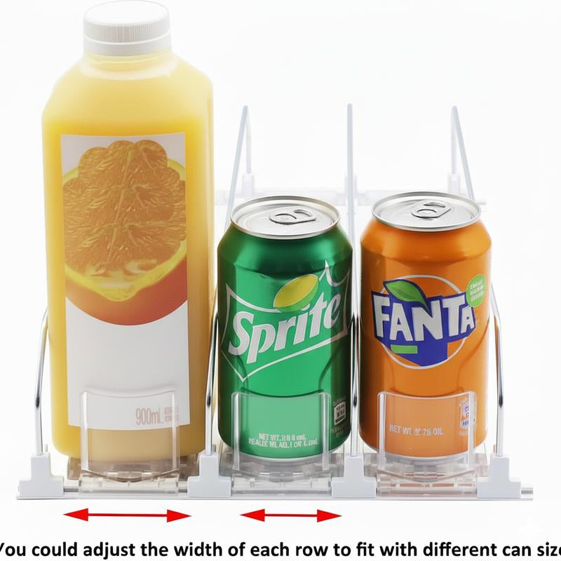 Top Rated Fridge Drink Dispenser - Refrigerator Beverage Organizer Storage Rack