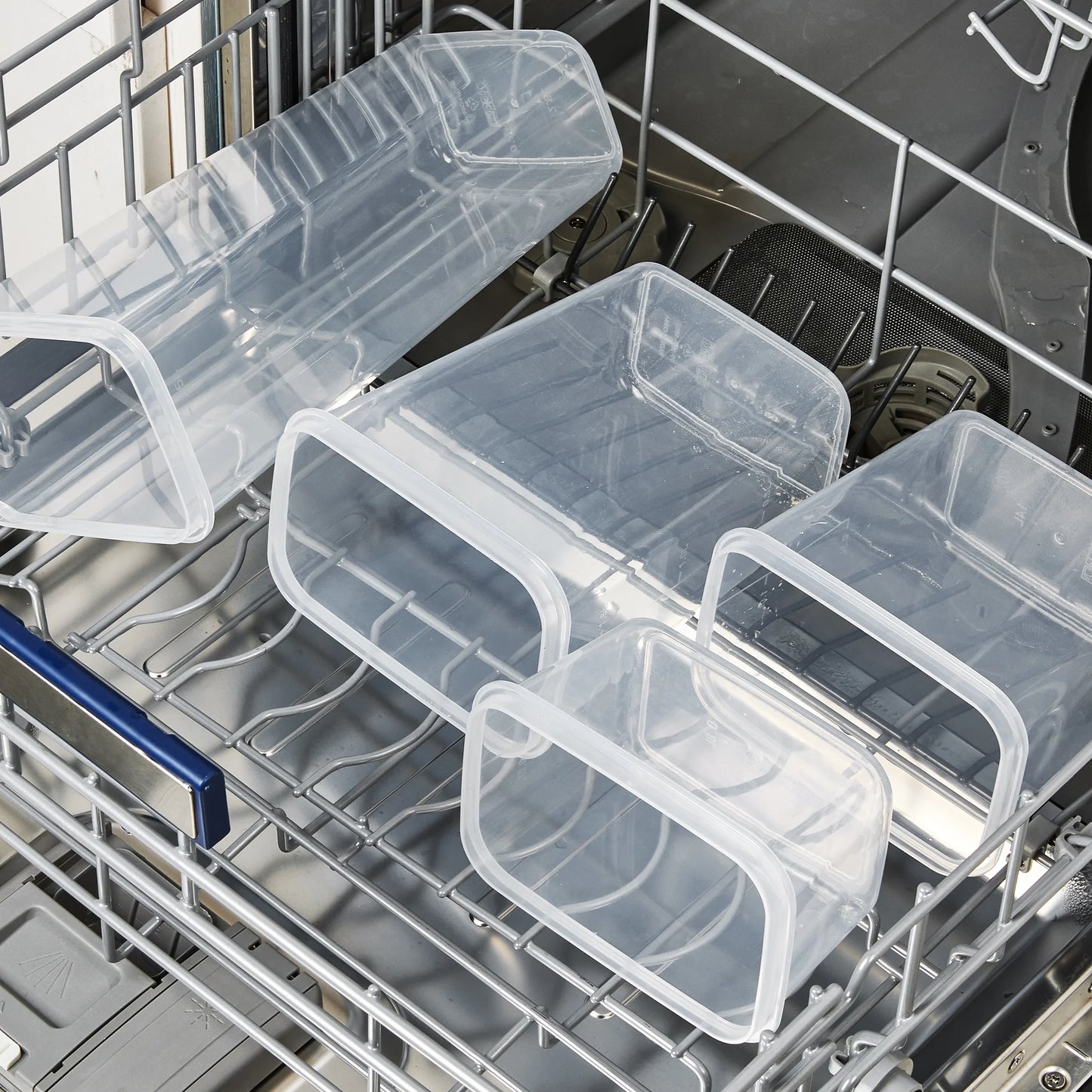 Airtight Food Storage Containers Set, 38Pcs Plastic Kitchen and Pantry Organization Canisters, Black